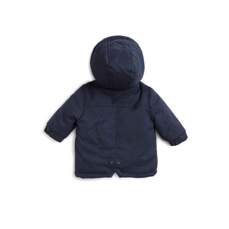 Infants Dark Blue Long Sleeve Jacket image number null